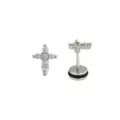 CZ Cross Fake Plugs - 18 Gauge at Spencer's