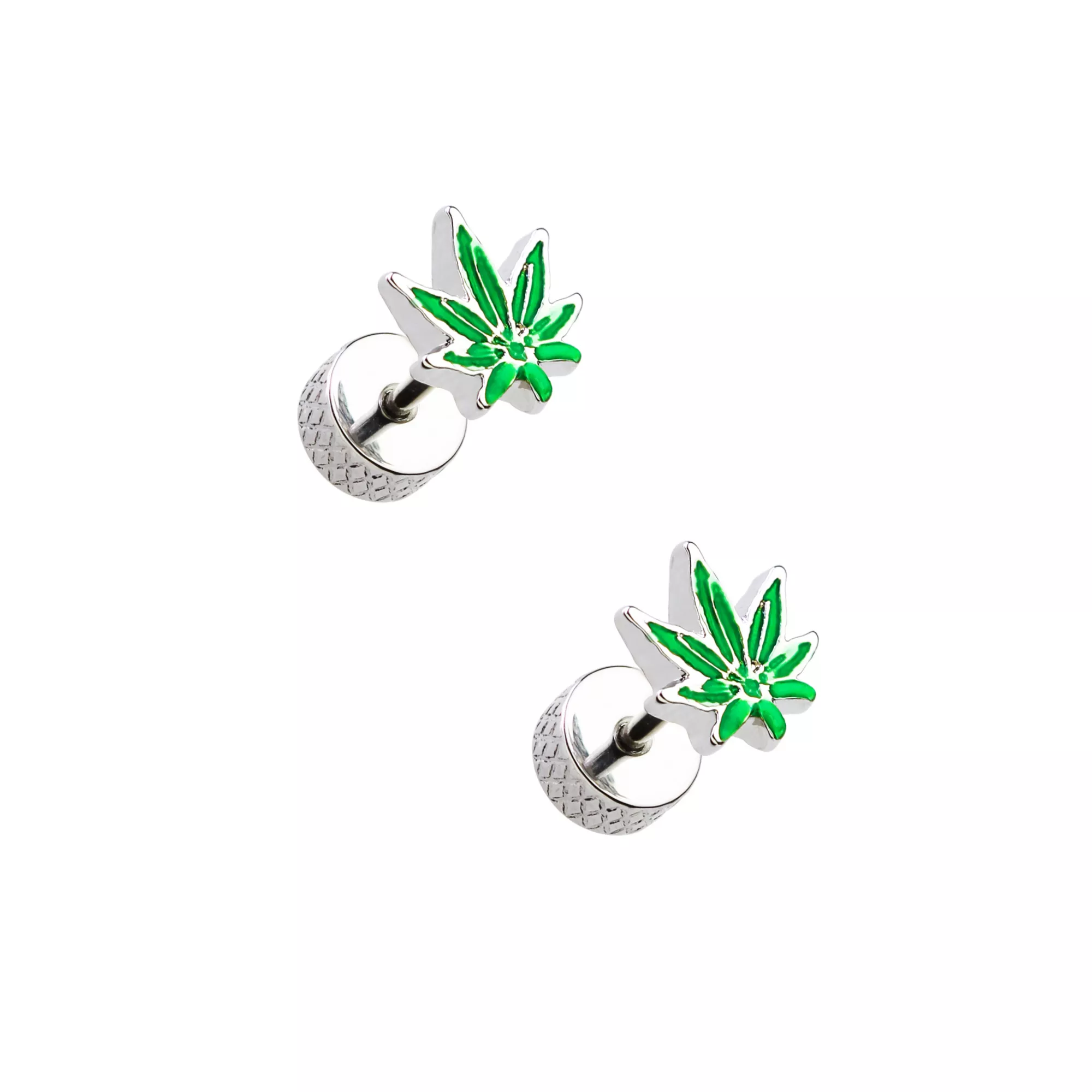 Leaf Fake Plugs - 18 Gauge at Spencer's