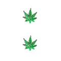 Leaf Fake Plugs - 18 Gauge at Spencer's