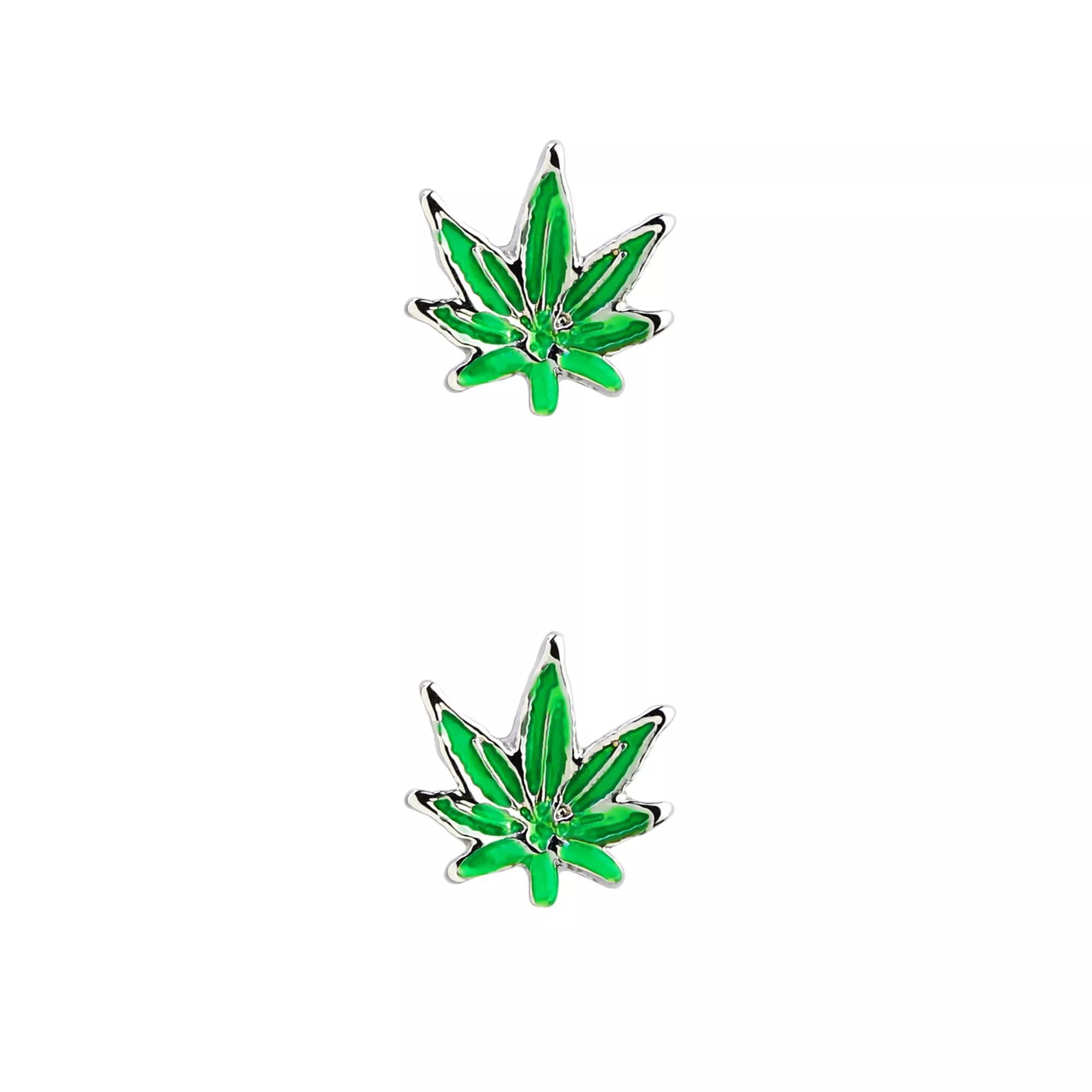 Leaf Fake Plugs - 18 Gauge at Spencer's