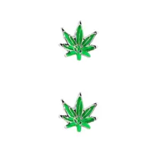 Leaf Fake Plugs - 18 Gauge at Spencer's