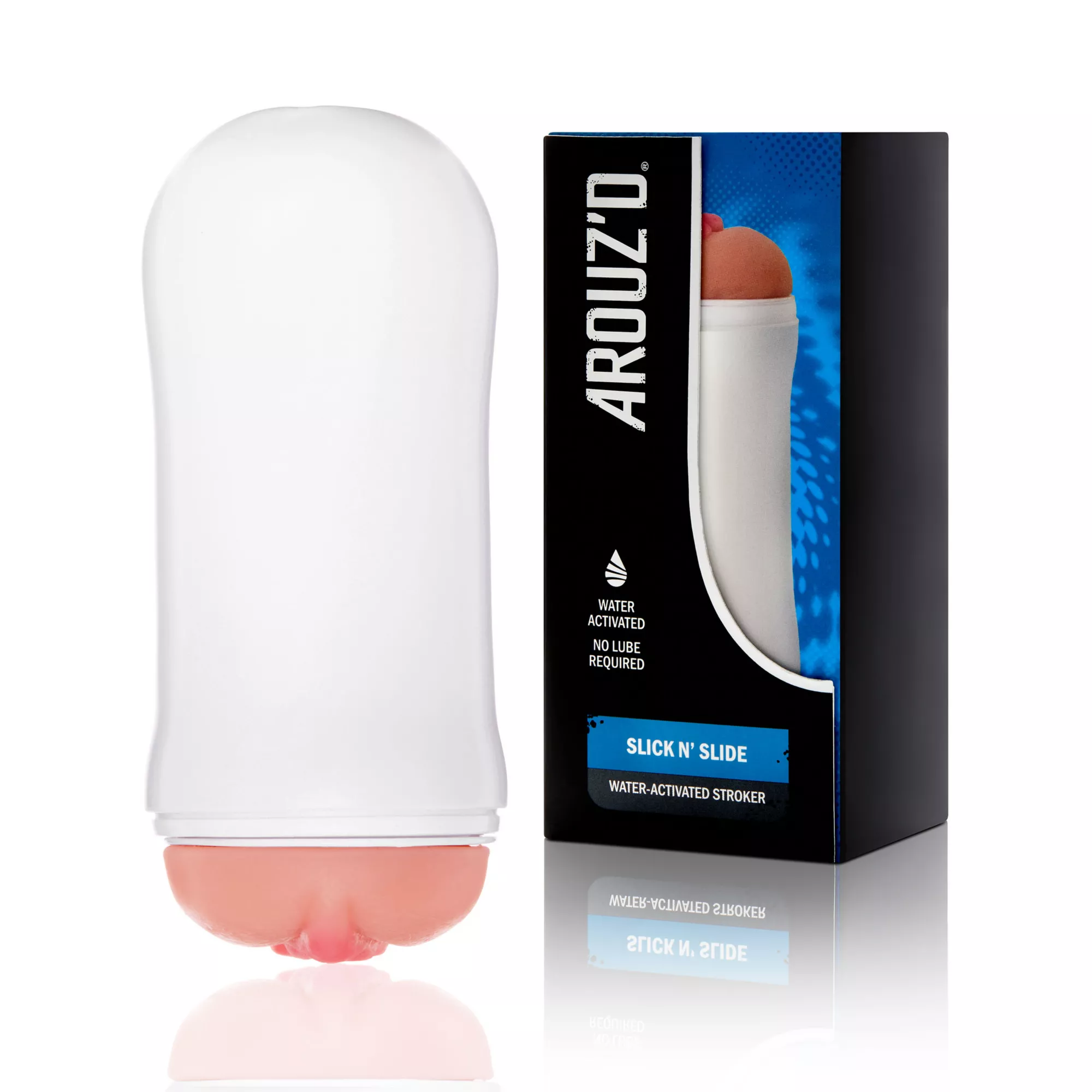 Slick N' Slide Waterproof Shower Stroker - Arouz'd