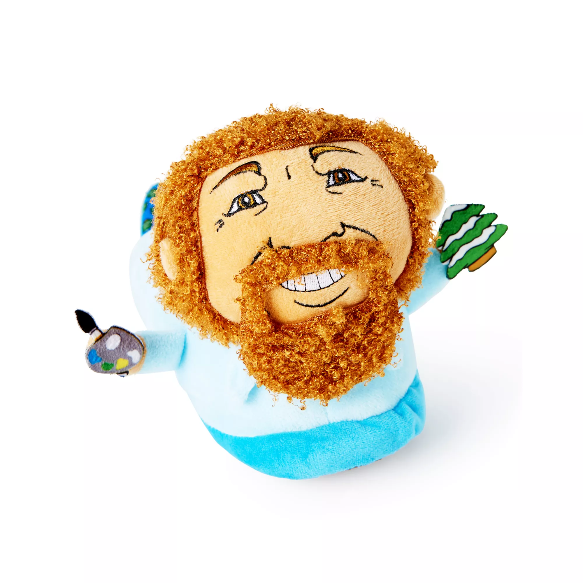 Bob Ross Slippers at Spencer's