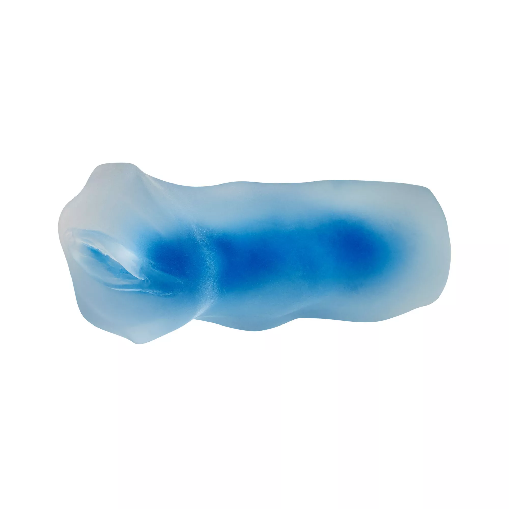 Clear Blue Super Sucker Frosted Stroker - Arouz'd at Spencer's