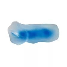 Clear Blue Super Sucker Frosted Stroker - Arouz'd at Spencer's