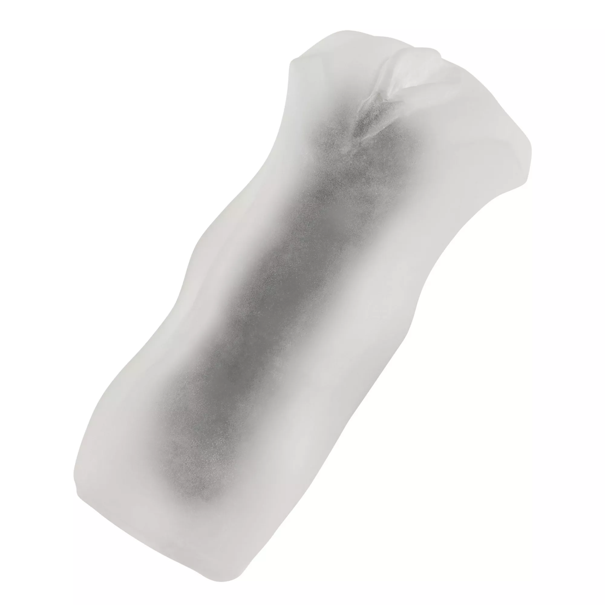 Clear Black Super Sucker Frosted Stroker - Arouz'd at Spencer's