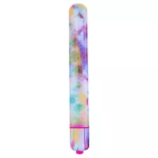 To Dye For 10-Function Waterproof Bullet Vibrator 5.25 Inch - Sexology at Spirit Halloween