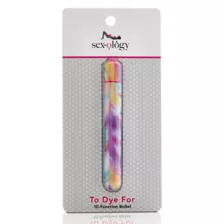 To Dye For 10-Function Waterproof Bullet Vibrator 5.25 Inch - Sexology at Spirit Halloween