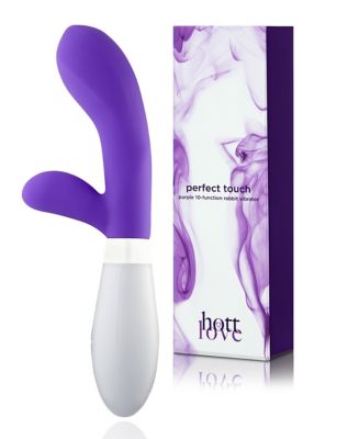 Perfect Touch 10-Function Rabbit Vibrator 8.25 Inch - Hott Love - Spencer's