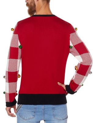 Light-Up Where My Hos At Ugly Christmas Sweater