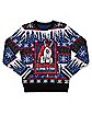 Light-Up Krampus Fair Isle Ugly Christmas Sweater