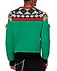 Light-Up Mixed Ornaments Ugly Christmas Sweater