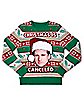 Light-Up Christmas Is Cancelled Ugly Christmas Sweater - The Office