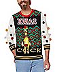 Light-Up Xmas Cock Ugly Christmas Sweater