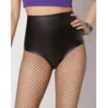 High Waist Booty Shorts at Spencer's