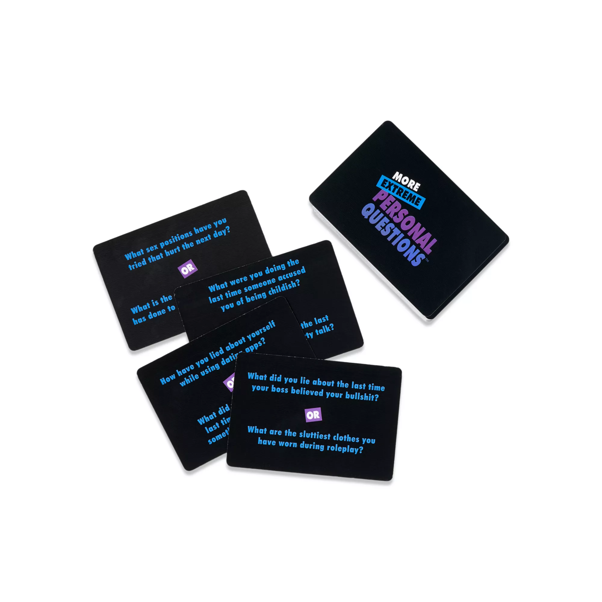 More Extreme Personal Questions Game at Spencer's