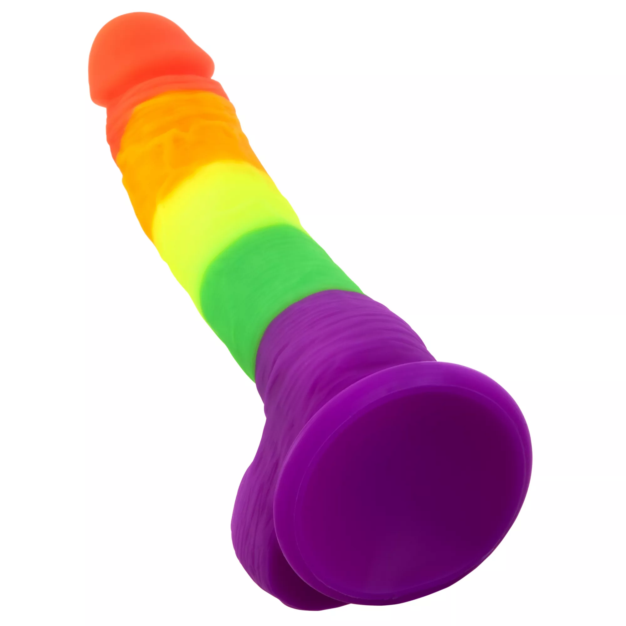 Out and Proud Rainbow Dildo 8 Inch - Hott Love Extreme at Spencer's