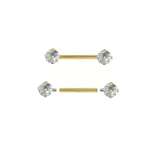 CZ Nipple Barbells at Spencer's