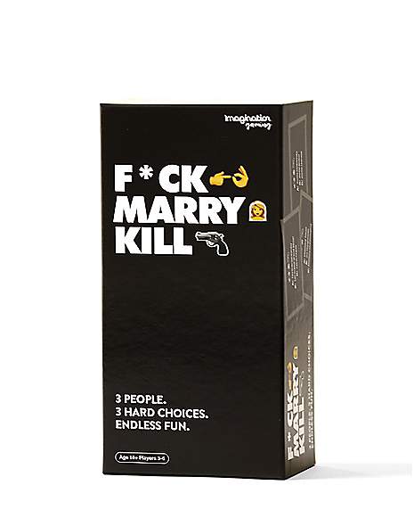 Official F*ck Marry Kill Card Game 