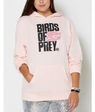 Pink Birds of Prey Hoodie