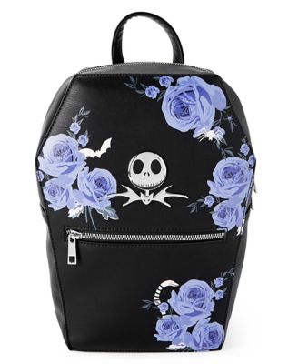 Floral Coffin Jack Skellington Mini Backpack - The Nightmare