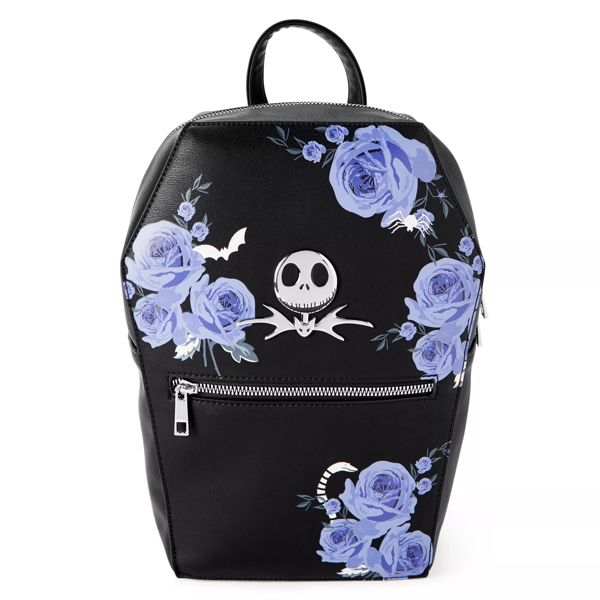 Floral Coffin Jack Skellington Mini Backpack - The Nightmare Before Christmas at Spencer's