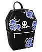 Floral Coffin Jack Skellington Mini Backpack - The Nightmare Before Christmas