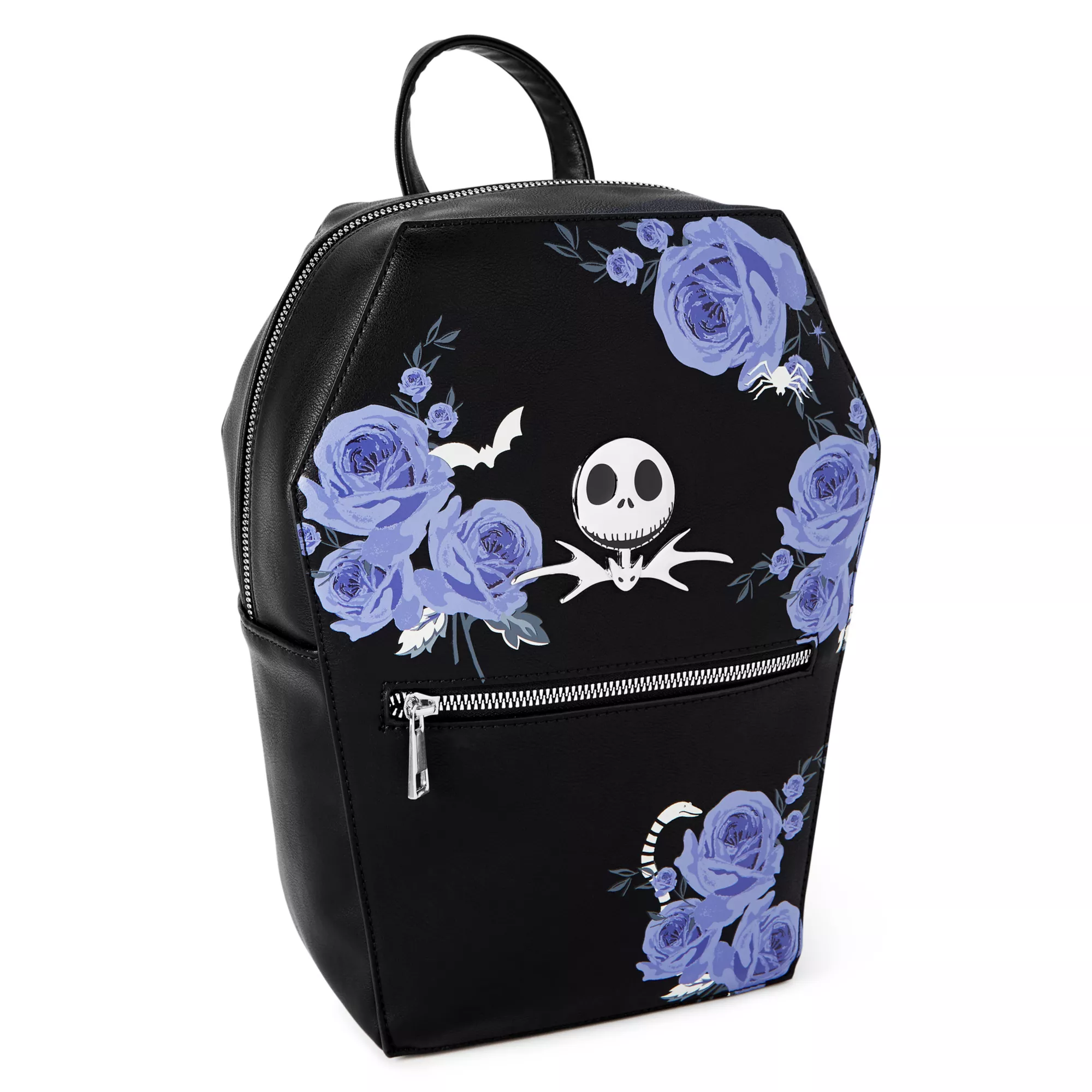 Floral Coffin Jack Skellington Mini Backpack - The Nightmare Before Christmas at Spencer's