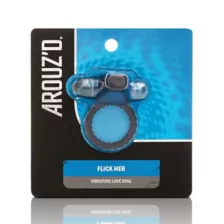 Fantasy Flick Her Vibrating Love Ring - Arouz'd at Spencer's