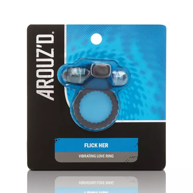 Fantasy Flick Her Vibrating Love Ring - Arouz'd at Spencer's
