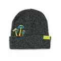 Mushroom Black Cuff Beanie Hat – Neff at Spencer's