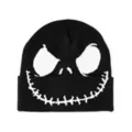 Glow in the Dark Jack Skellington Face Beanie Hat - The Nightmare Before Christmas at Spencer's