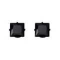 Black CZ Titanium Stud Earrings – 20 Gauge at Spencer's