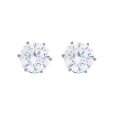 Clear CZ Titanium Stud Earrings – 20 Gauge at Spencer's