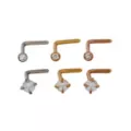 Multi-Pack CZ L-Bend and Screw Nose Rings 12 Pack at Spencer's