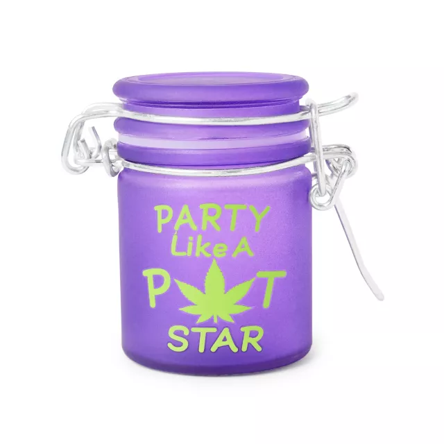 Party Like a Pot Star Stash Jar – 1.5 oz. at Spencer's