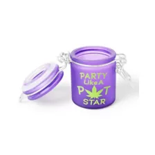 Party Like a Pot Star Stash Jar – 1.5 oz. at Spencer's