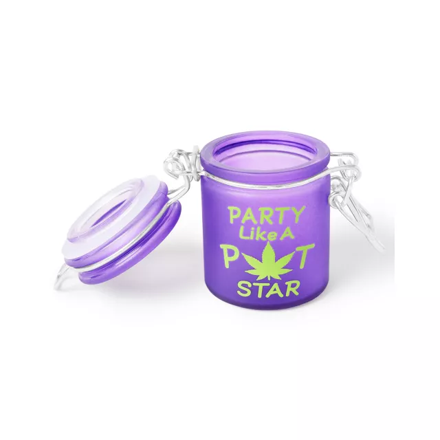 Party Like a Pot Star Stash Jar – 1.5 oz. at Spencer's