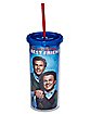 Step Brothers Cup with Straw – 20 oz.