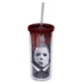 Michael Myers Mask Cup with Straw 20 oz. – Halloween at Spencer's