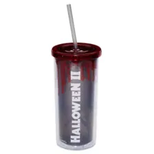 Michael Myers Mask Cup with Straw 20 oz. – Halloween at Spencer's