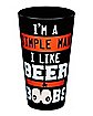 Beer and Boobs Pint Glass – 16 oz.