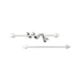 Snake Twist Barbells - 14 Gauge at Spencer's
