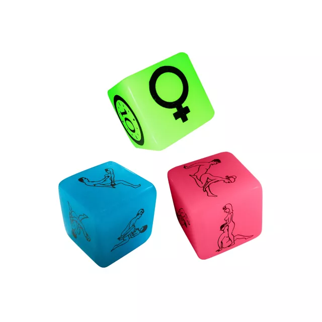 Glow in the Dark Sex Dice at Spencer's