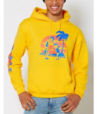 Palm Tree Rick and Morty Hoodie