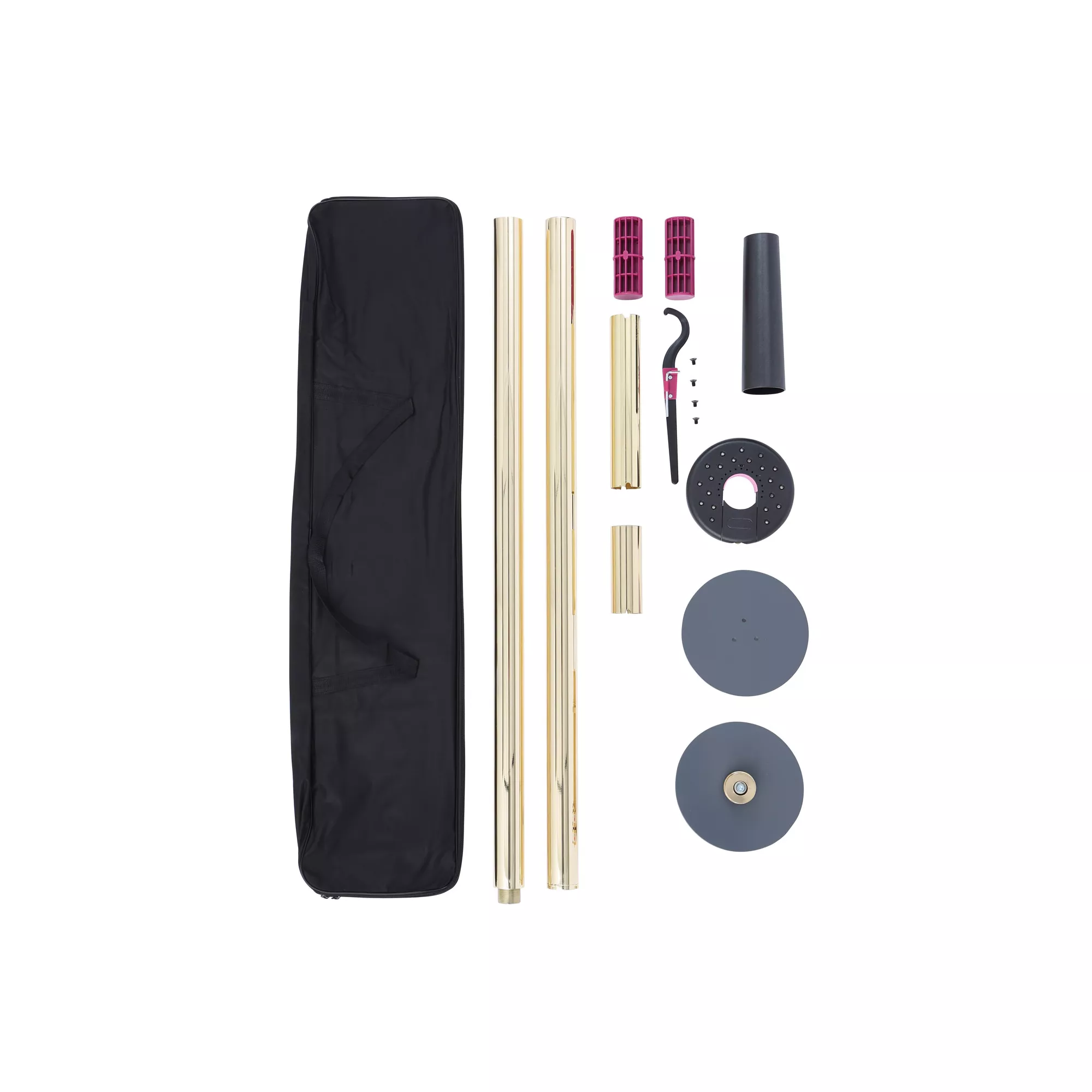 Spinning LED Light-Up Goldtone Stripper Pole at Spencer's