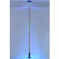 Spinning LED Light-Up Goldtone Stripper Pole at Spencer's