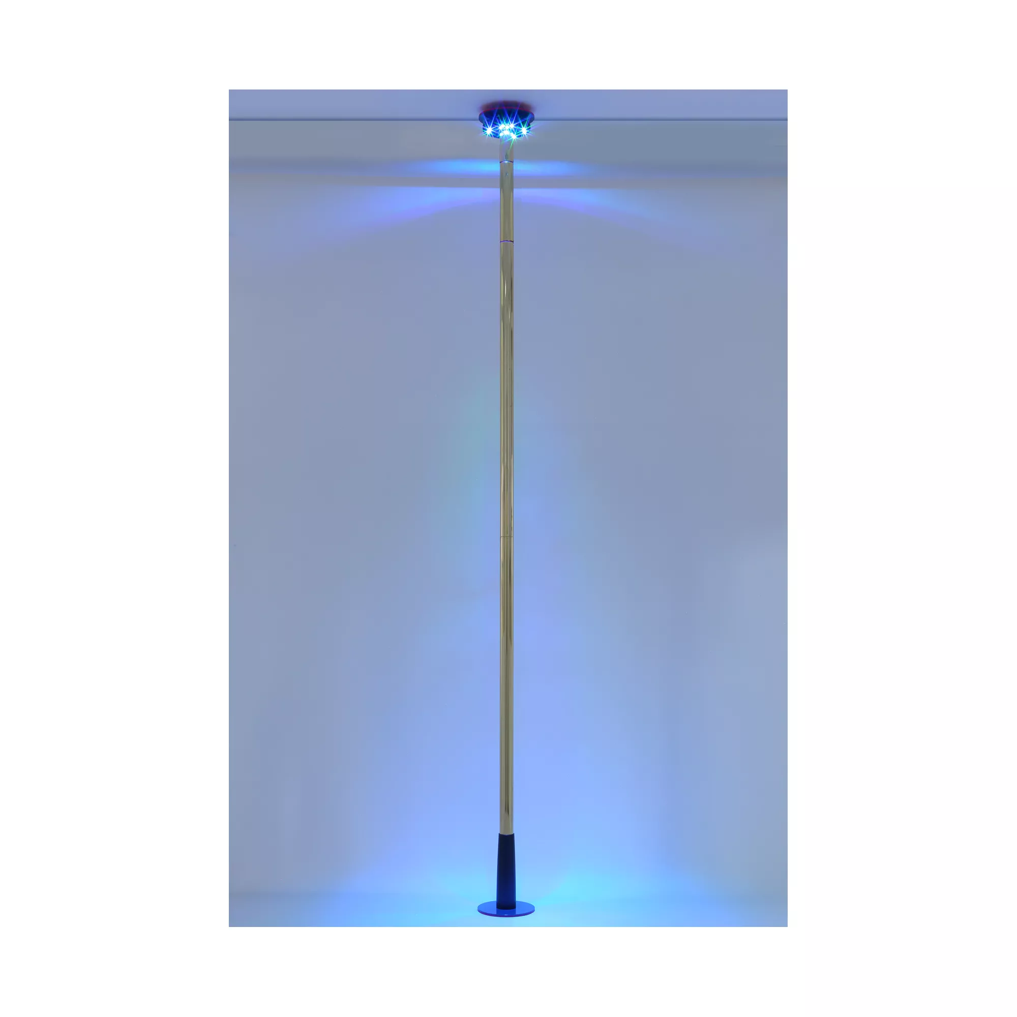 Spinning LED Light-Up Goldtone Stripper Pole at Spencer's