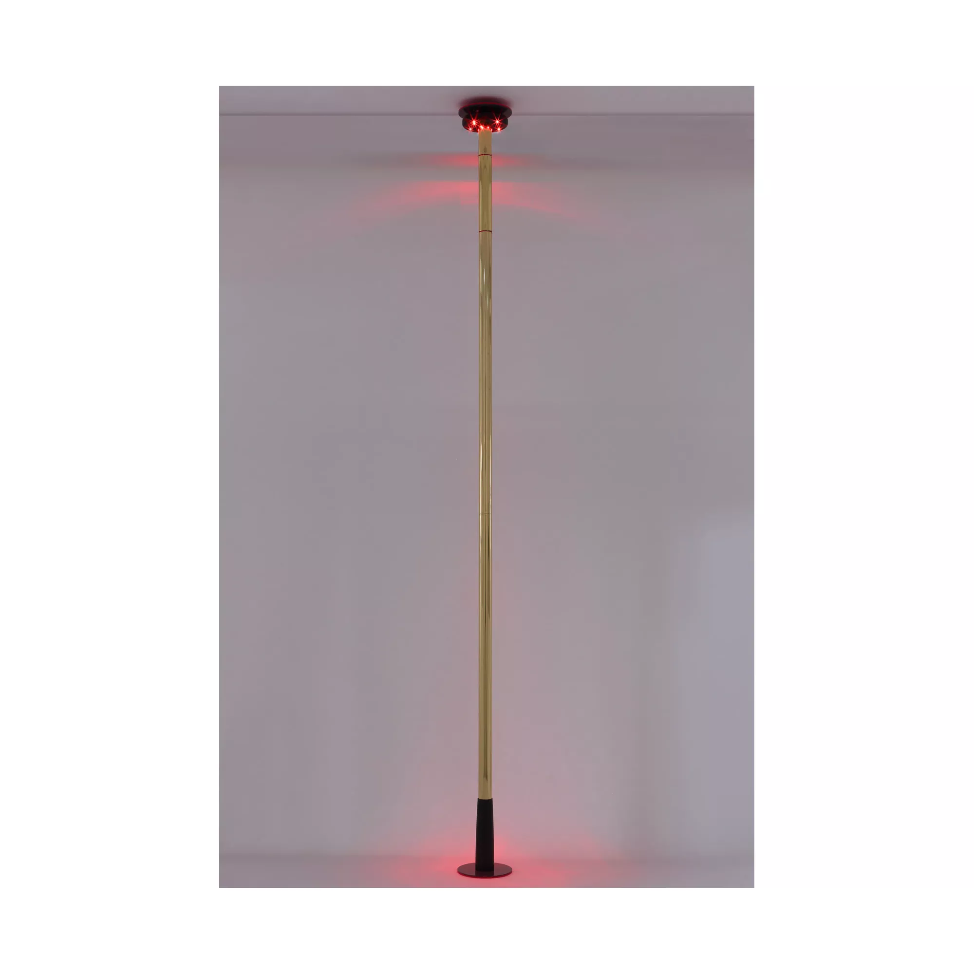 Spinning LED Light-Up Goldtone Stripper Pole at Spencer's