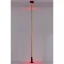 Spinning LED Light-Up Goldtone Stripper Pole at Spencer's